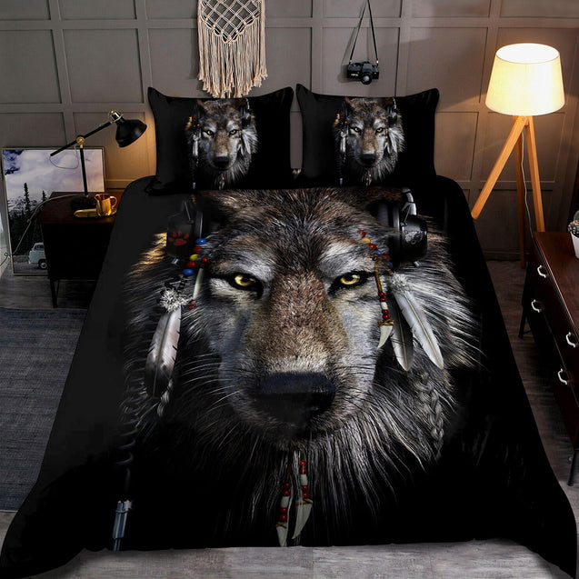 Native Music Wolf Bedding Set AM102087