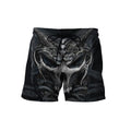 Demon skull armour 3D All Over Printed Shirts and short for Men and Women PL