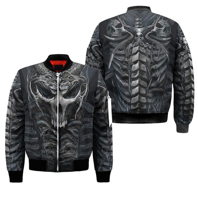 Demon skull armour 3D All Over Printed Shirts and short for Men and Women PL