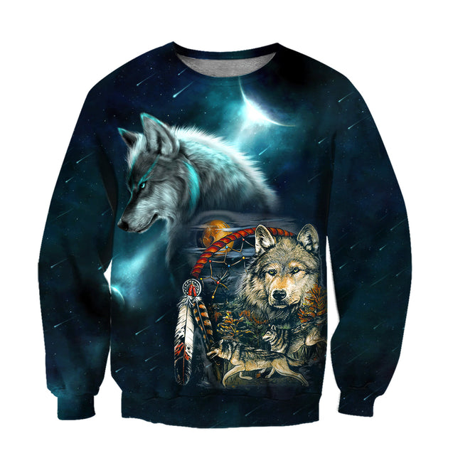 Wolf 3D All Over Printed Unisex Shirt No 10