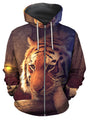 3D All Over Print Tiger Hoodie HVT06112001
