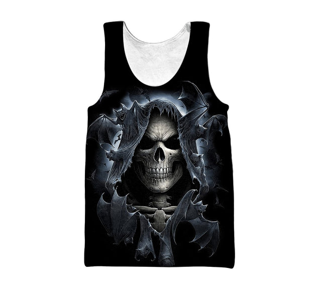 Premium Skull 3D All Over Printed Unisex Shirts PL