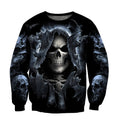 Premium Skull 3D All Over Printed Unisex Shirts PL