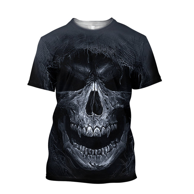 Premium Skull 3D All Over Printed Unisex Shirts PL