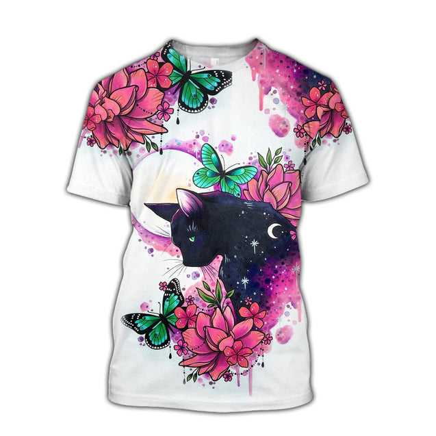 Premium Cat 3D All Over Printed Unisex shirt & short for men and women PL