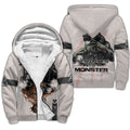 Wolf Ace Card 3D Over Printed Unisex Deluxe Hoodie Cloak ML