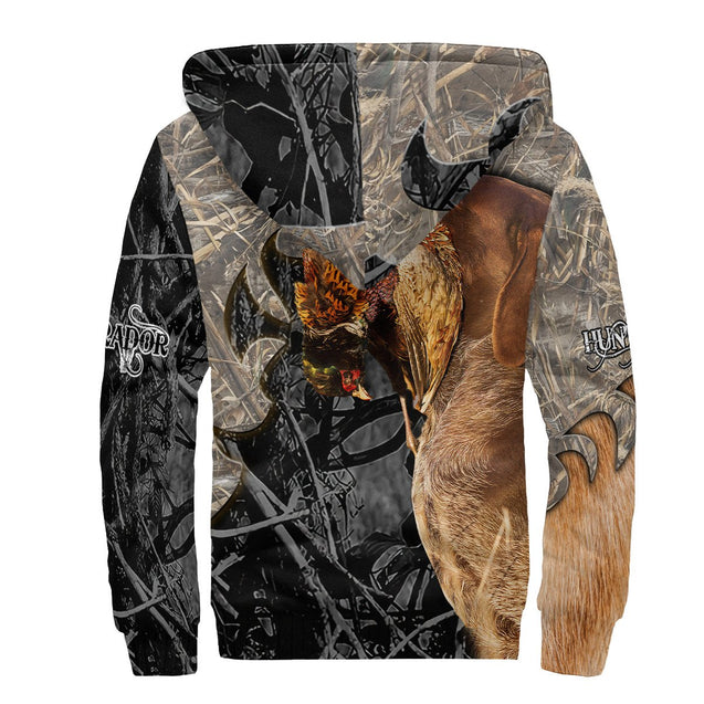 Labrador Hunting 3D Over Printed Unisex Deluxe Hoodie ML