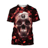 Premium Skull 3D All Over Printed Unisex Shirts