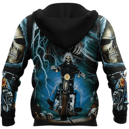 Premium Skull 3D All Over Printed Unisex Shirts