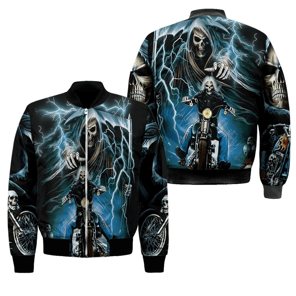 Premium Skull 3D All Over Printed Unisex Shirts