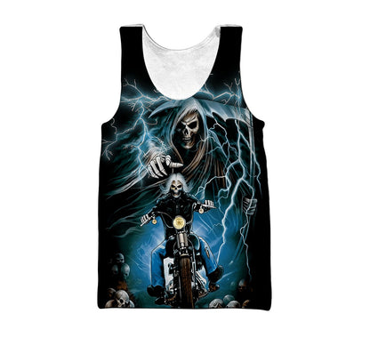 Premium Skull 3D All Over Printed Unisex Shirts
