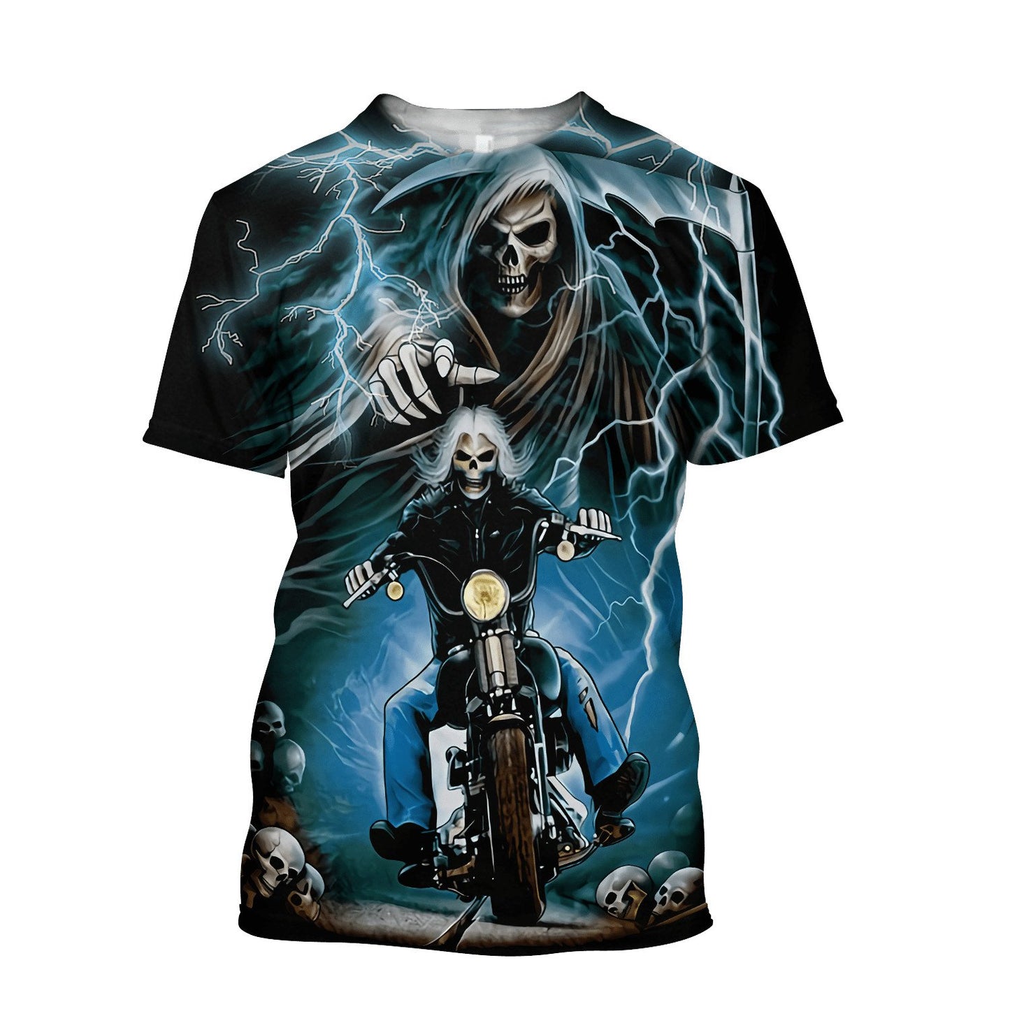 Premium Skull 3D All Over Printed Unisex Shirts