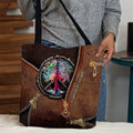 Hippie Lover 3D Printed Canvas Tote Bag DA9112003