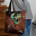 Dragonfly Lover 3D Printed Canvas Tote Bag DA9112002