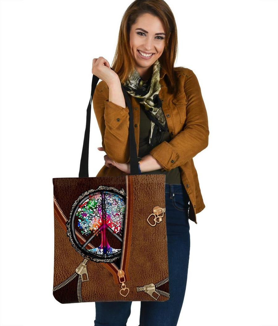 Hippie Lover 3D Printed Canvas Tote Bag DA9112003