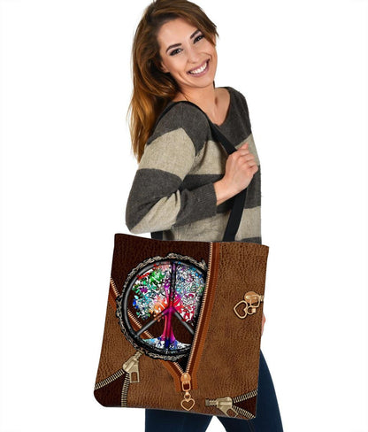 Hippie Lover 3D Printed Canvas Tote Bag DA9112003