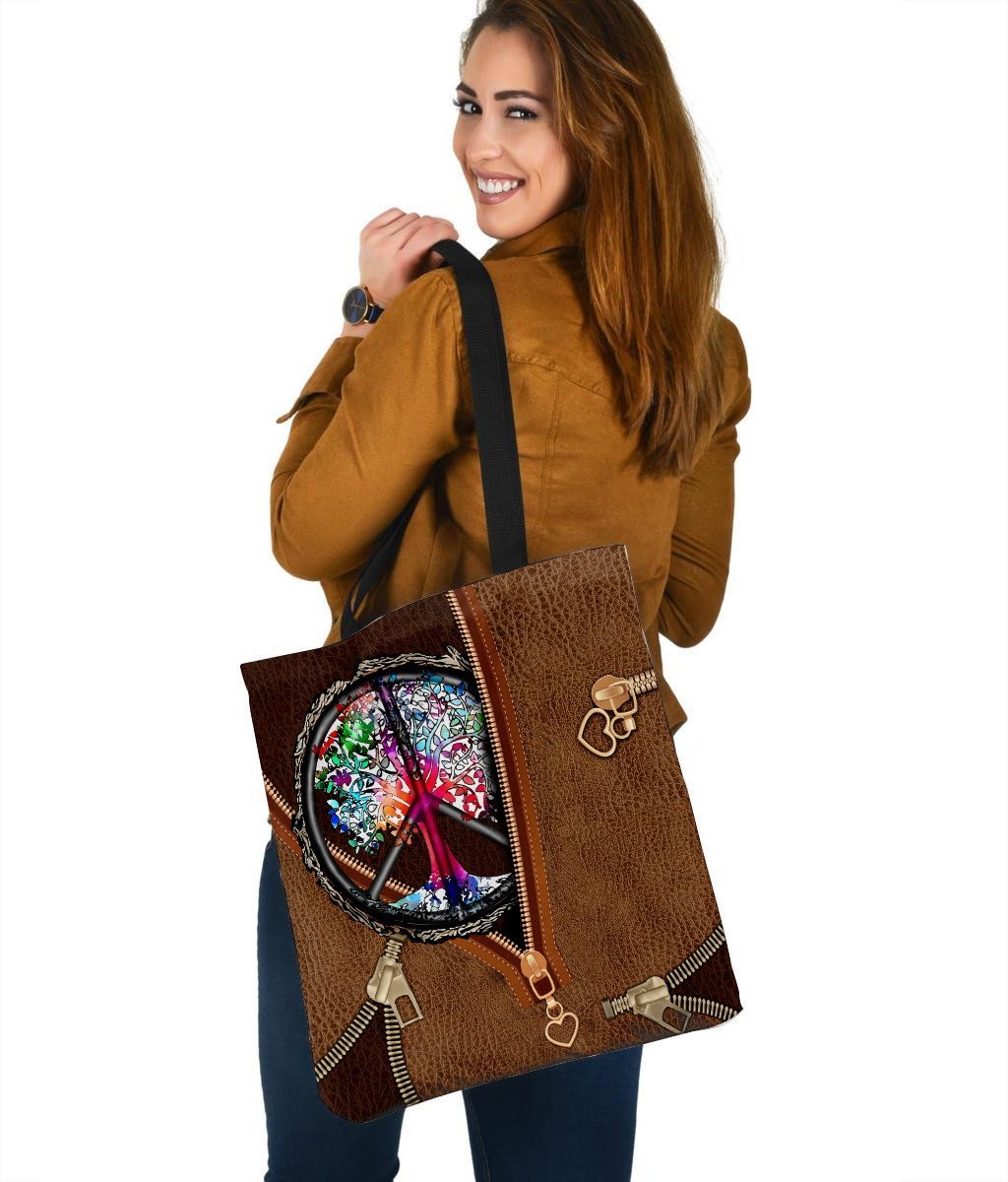 Hippie Lover 3D Printed Canvas Tote Bag DA9112003