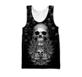 Premium Skull 3D All Over Printed Unisex Shirts