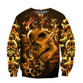 Premium Skull 3D All Over Printed Unisex Shirts