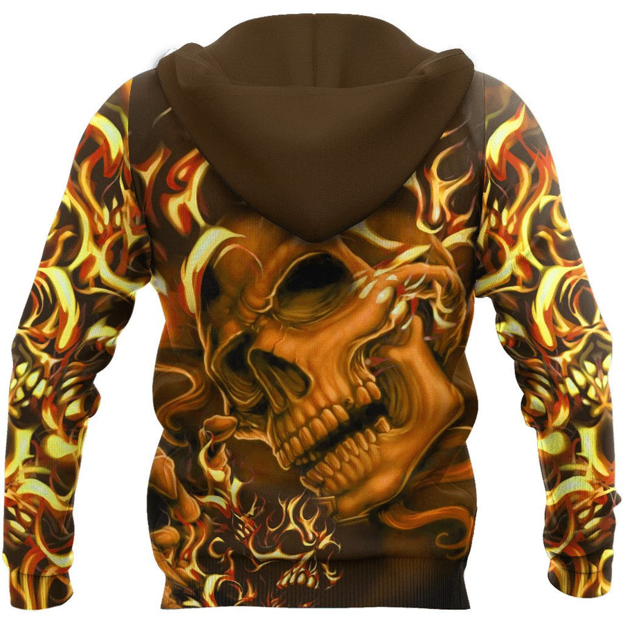 Premium Skull 3D All Over Printed Unisex Shirts