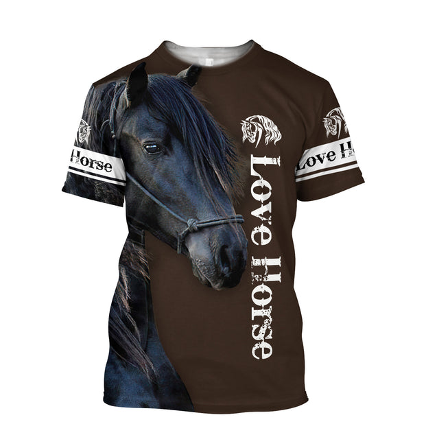 Love Horse 3D All Over Printed Unisex Shirts TNA11102004