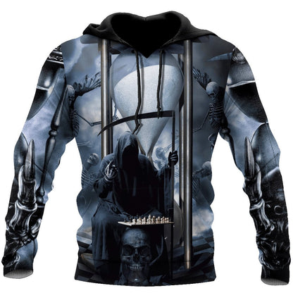 Premium Skull 3D All Over Printed Unisex Shirts
