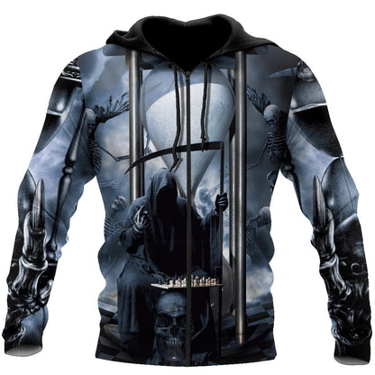 Premium Skull 3D All Over Printed Unisex Shirts