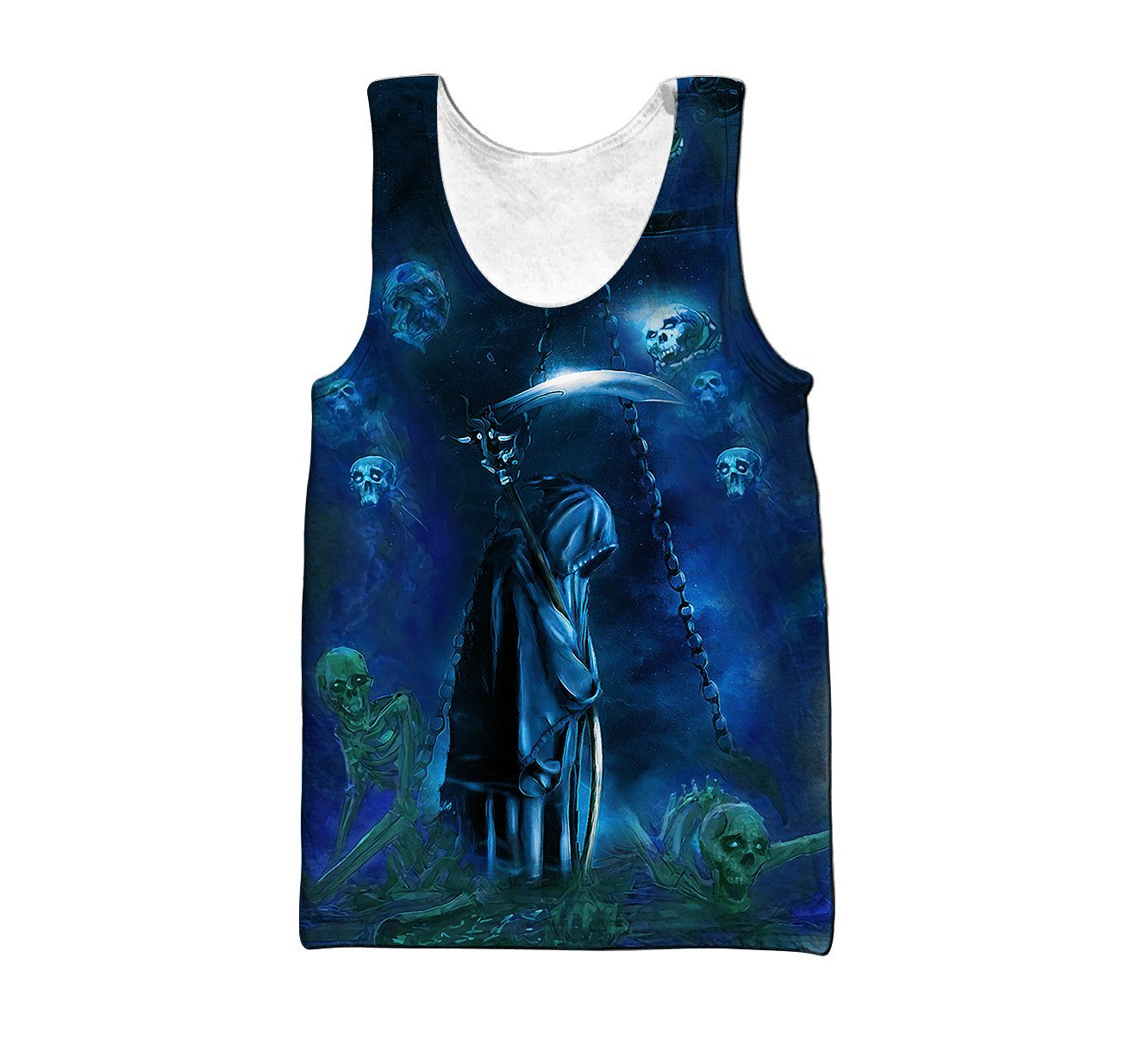 Premium Skull 3D All Over Printed Unisex Shirts