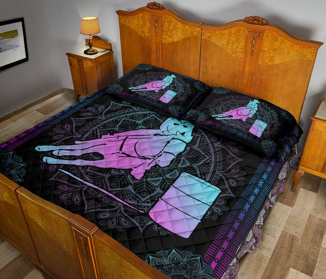 Barrel Racing Quilt Bedding Set VP12112002