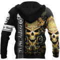 Premium Skull Tattoos 3D All Over Printed Unisex Shirts