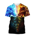 Couple Wolf Art Shirts For Men And Women MH12112003VH