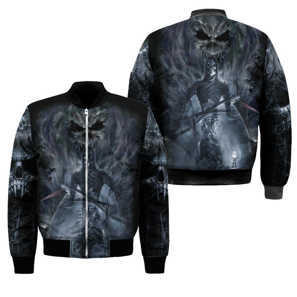 Premium Skull 3D All Over Printed Unisex Shirts