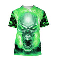 Premium Skull 3D All Over Printed Unisex Shirts