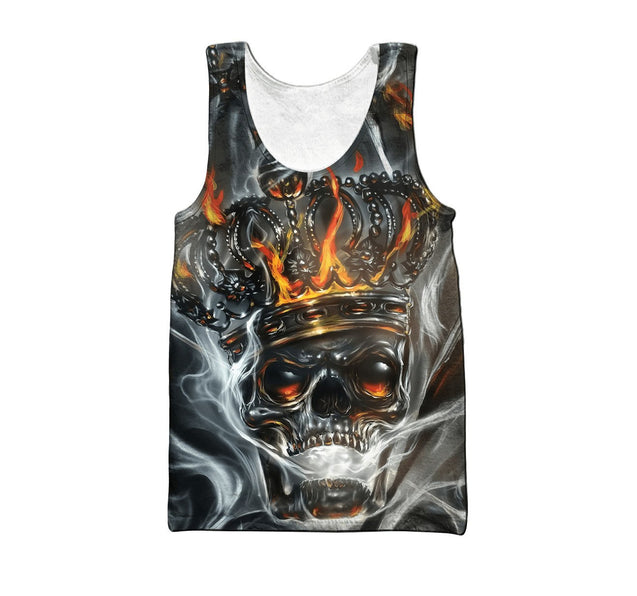 Premium Skull 3D All Over Printed Unisex Shirts