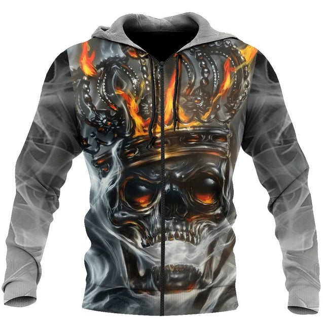 Premium Skull 3D All Over Printed Unisex Shirts