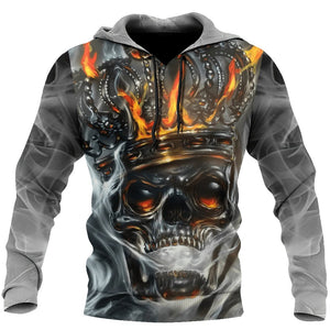 Premium Skull 3D All Over Printed Unisex Shirts