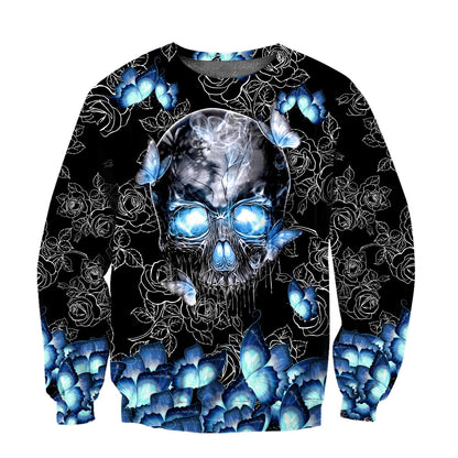 Premium Skull 3D All Over Printed Unisex Shirts