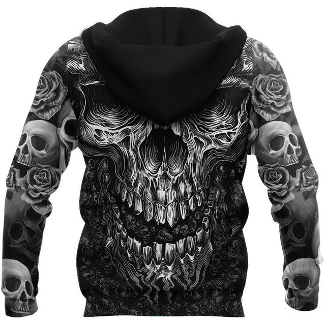 Premium Skull 3D All Over Printed Unisex Shirts