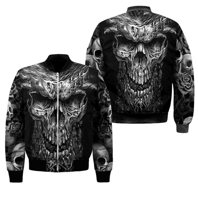 Premium Skull 3D All Over Printed Unisex Shirts