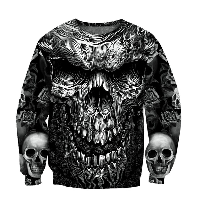 Premium Skull 3D All Over Printed Unisex Shirts