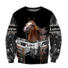 Beautiful Horse 3D All Over Printed Hoodie For Men And Women DA16112001