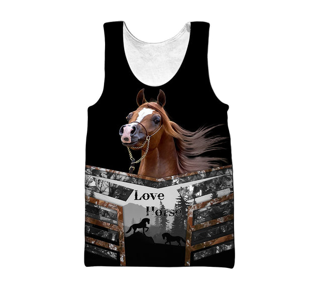 Beautiful Horse 3D All Over Printed Hoodie For Men And Women DA16112001