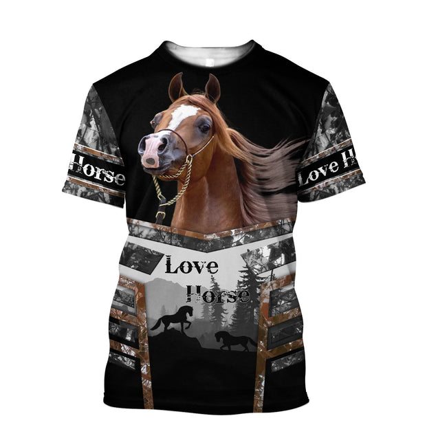 Beautiful Horse 3D All Over Printed Hoodie For Men And Women DA16112001