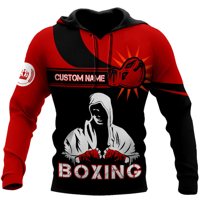 Custom Name Boxing 3D All Over Printed Unisex Shirts