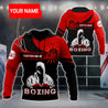 Custom Name Boxing 3D All Over Printed Unisex Shirts