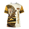 Custom Name King Lion 3D All Over Printed Unisex Shirts