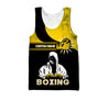 Custom Name Boxing 3D All Over Printed Unisex Shirts