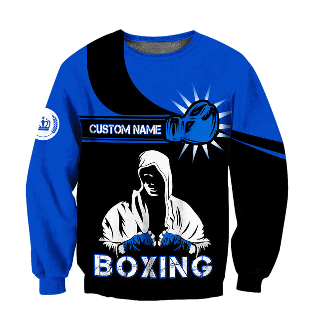 Custom Name Boxing 3D All Over Printed Unisex Shirts