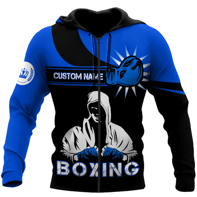 Custom Name Boxing 3D All Over Printed Unisex Shirts