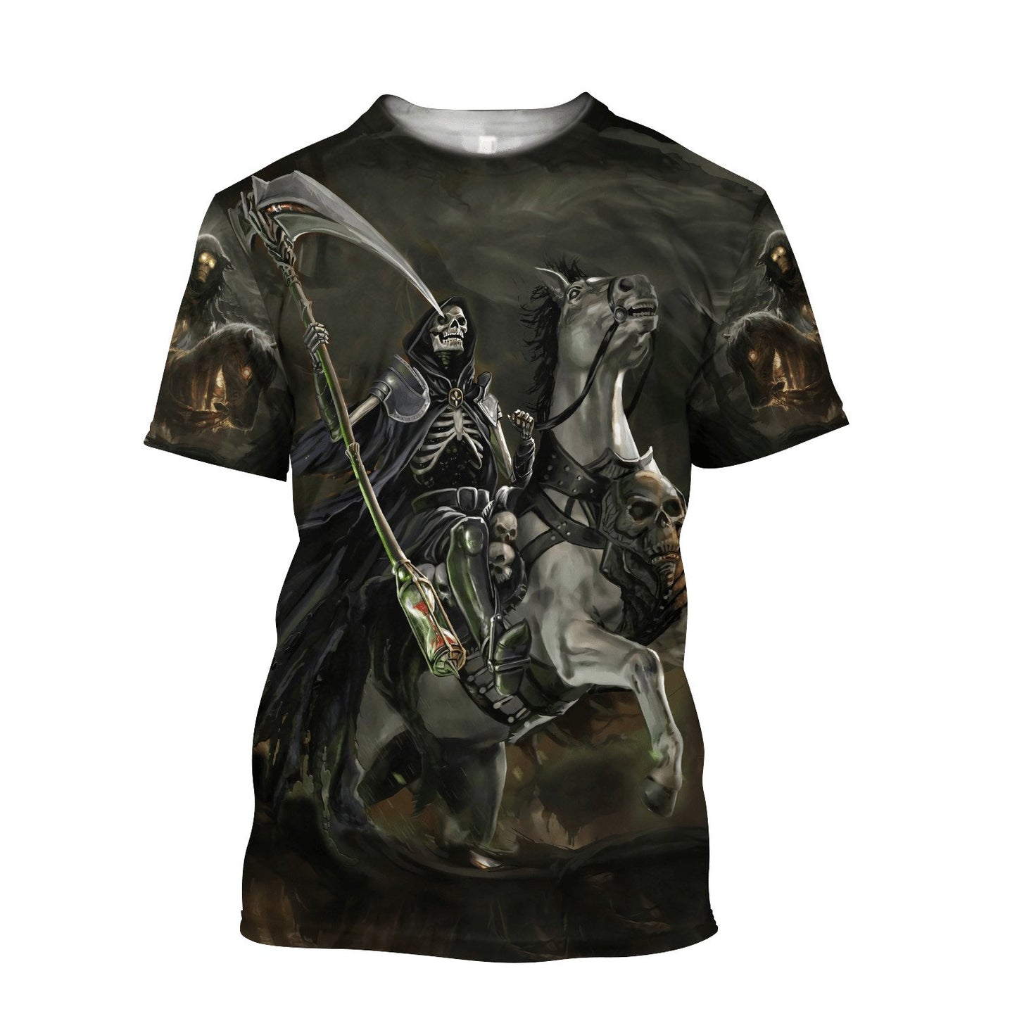 Premium Skull 3D All Over Printed Unisex Shirts